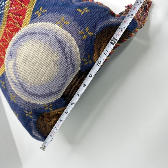 Stephanie Stouffer Pillow Wizard Cat Lady Halloween Celestial Sorcerer Fortune - Picture 10 of 10